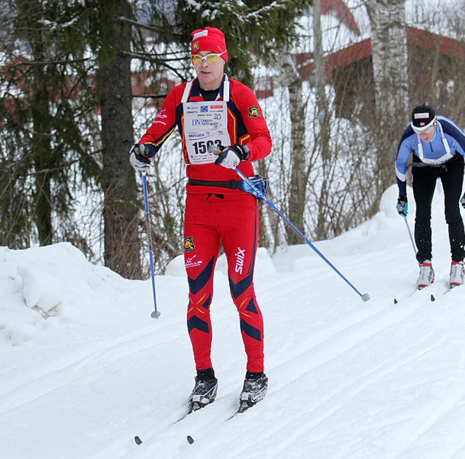 Holmenkollmarsjen: Golberg vant trimdistansen, løper vant 47 km Nils_Olav_Sjøberg_vinner_70-74aar_A20G7817.jpg