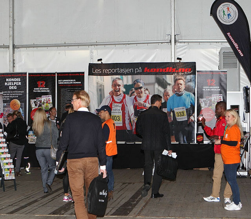 500 nye plasser på 3 km i Oslo Maraton Kondis-stand_A20G5250.jpg