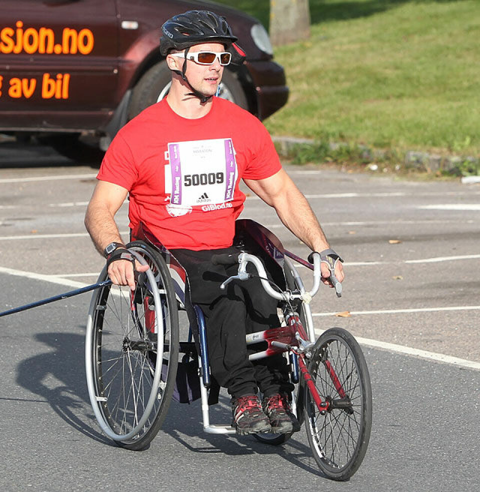 Oslo Maraton: Audun Bakke og Lena Schrøder raskest på rullestol Audun_bakke_vinner_rullestol_A20G5016.jpg