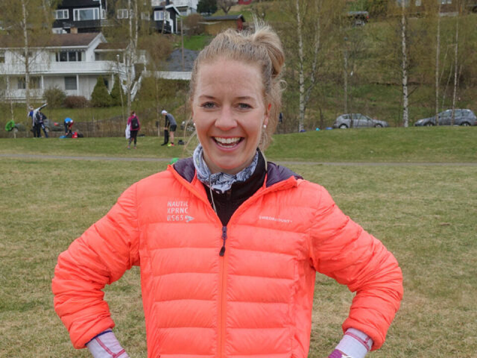 Strandtorgetløpet på Lillehammer - fornøyde løpere tross surt og kaldt vær Julie_Aspesletten.jpg