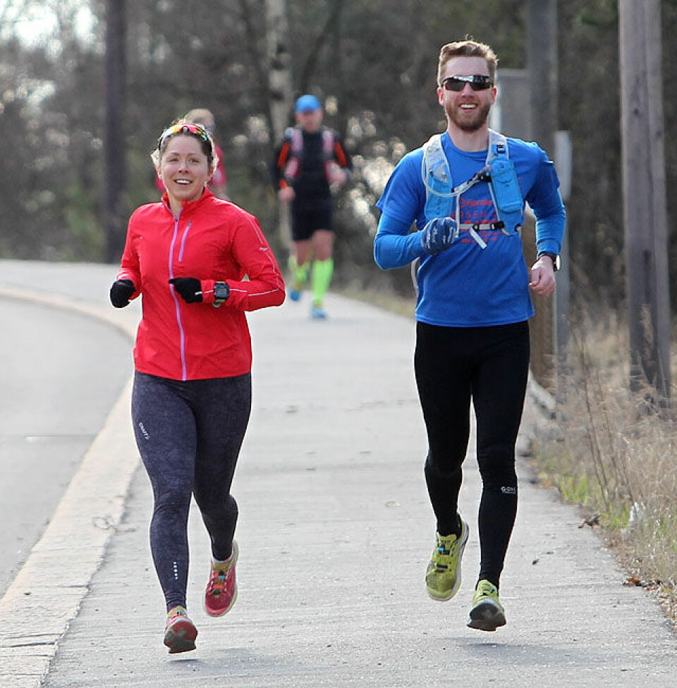 Rekorddeltakelse i solfylt PåskehareMaraton Nedover_Kongsveien_A20G9220.jpg