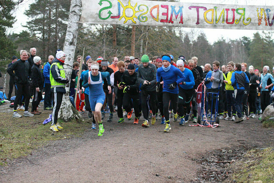 Begivenhetsrik aften på Sognsvann Starten_raskeste