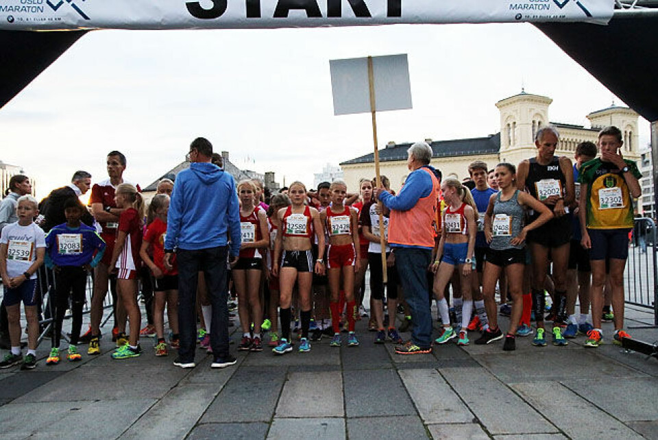 '3 for alle' åpnet Oslo Maraton i solnedgangen Plje1_jentene_Foerst_IMG_1360.jpg
