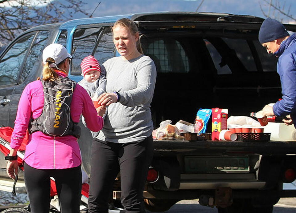 Rekorddeltakelse i solfylt PåskehareMaraton Utsikten_Matstasjon_Marit_Bjerknes_A20G9300.jpg