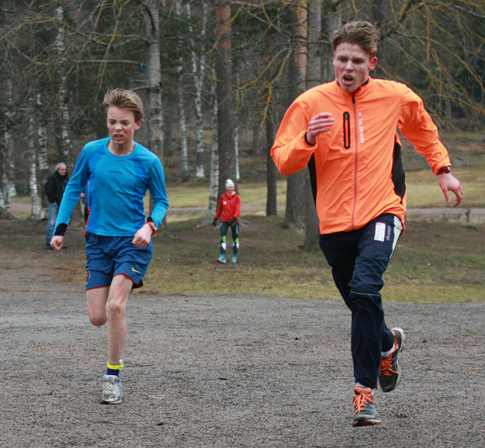 Begivenhetsrik aften på Sognsvann Spurtduell