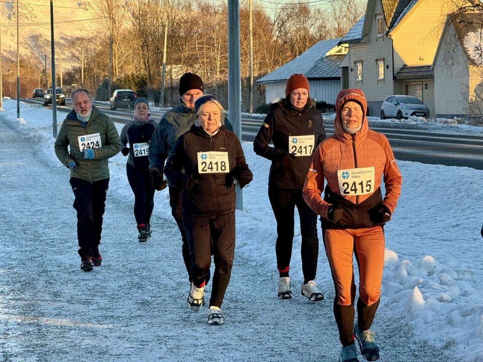 Jan Endre Rise vant det tredje løpet rundt Grimstadvatnet 2415