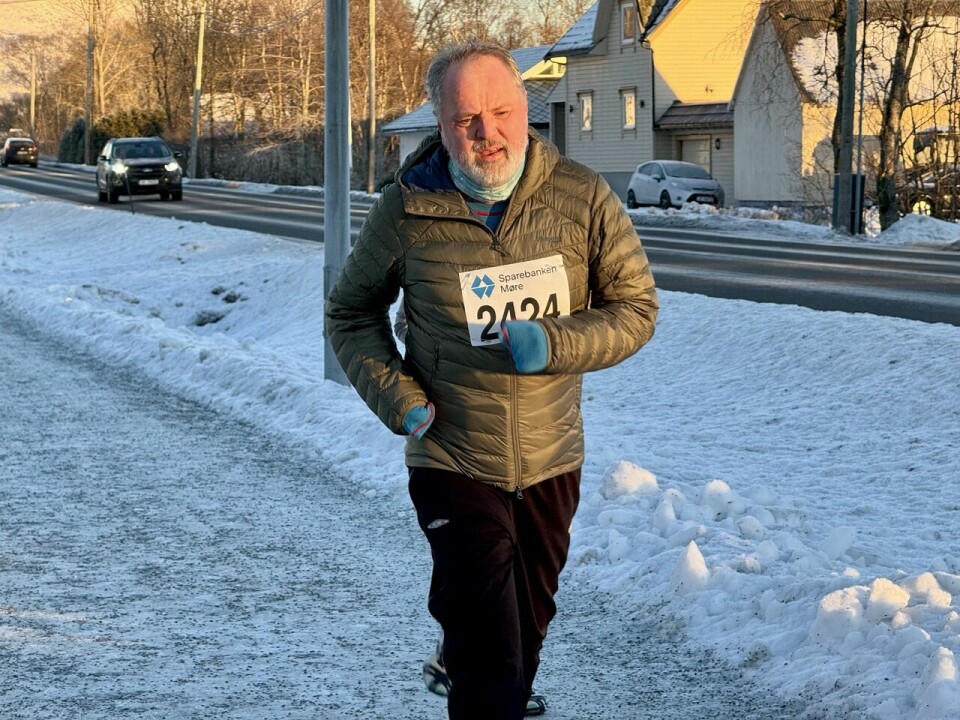 Jan Endre Rise vant det tredje løpet rundt Grimstadvatnet Sistemann