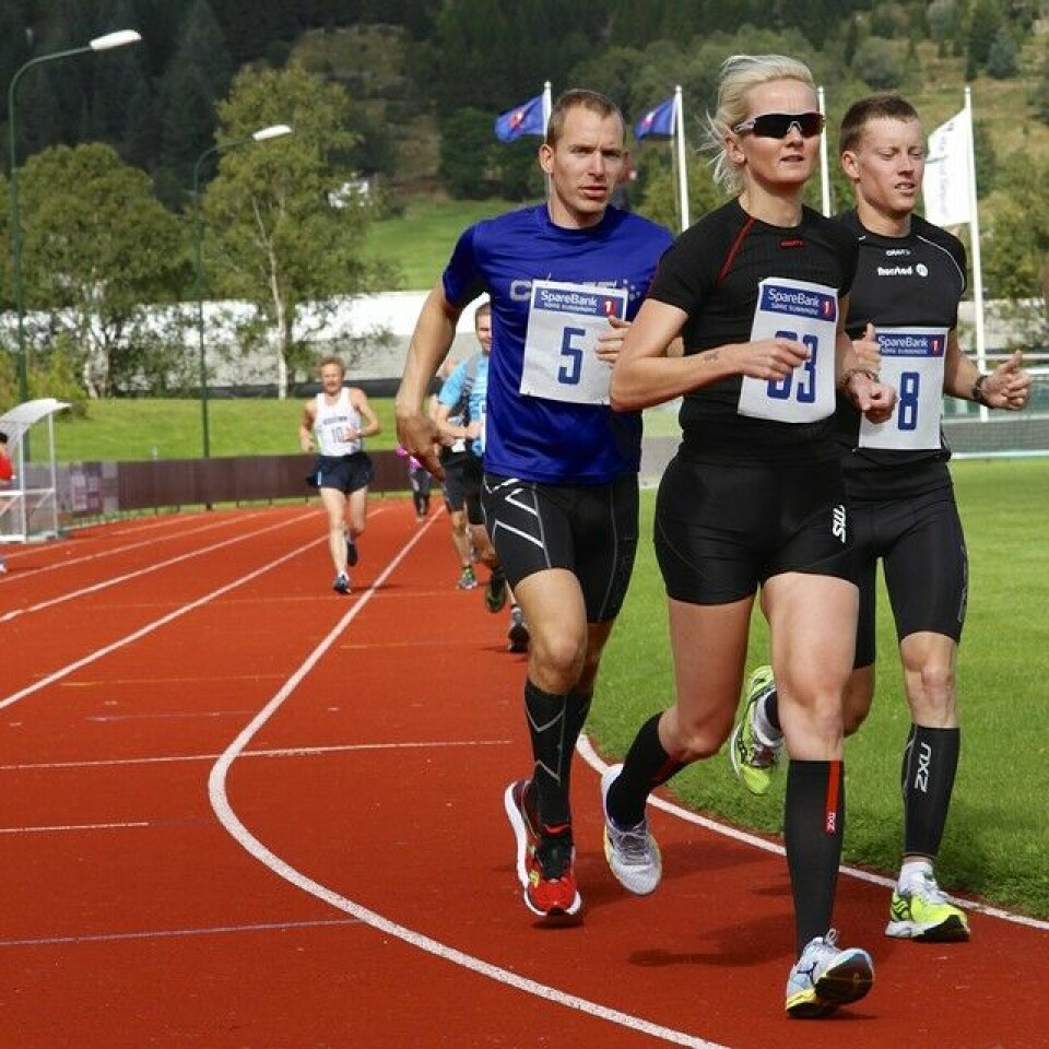 Nordvest Maraton gikk lørdag i ny naturskjønn trasé Maraton_tet_stadion_2