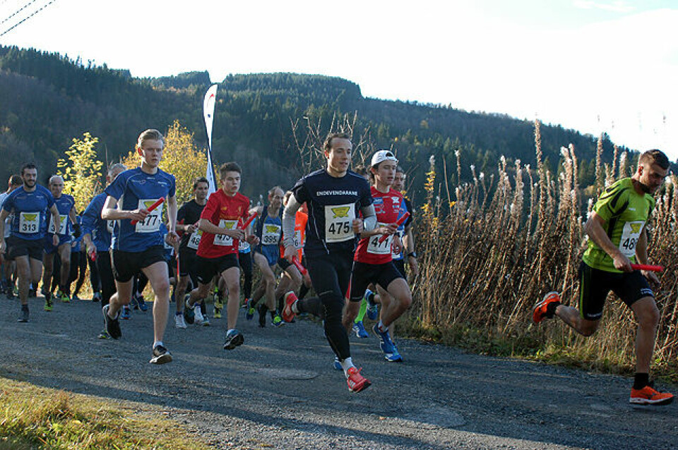 Flott stemning på Brakvatnet Halvmaraton DSC_0165.jpg