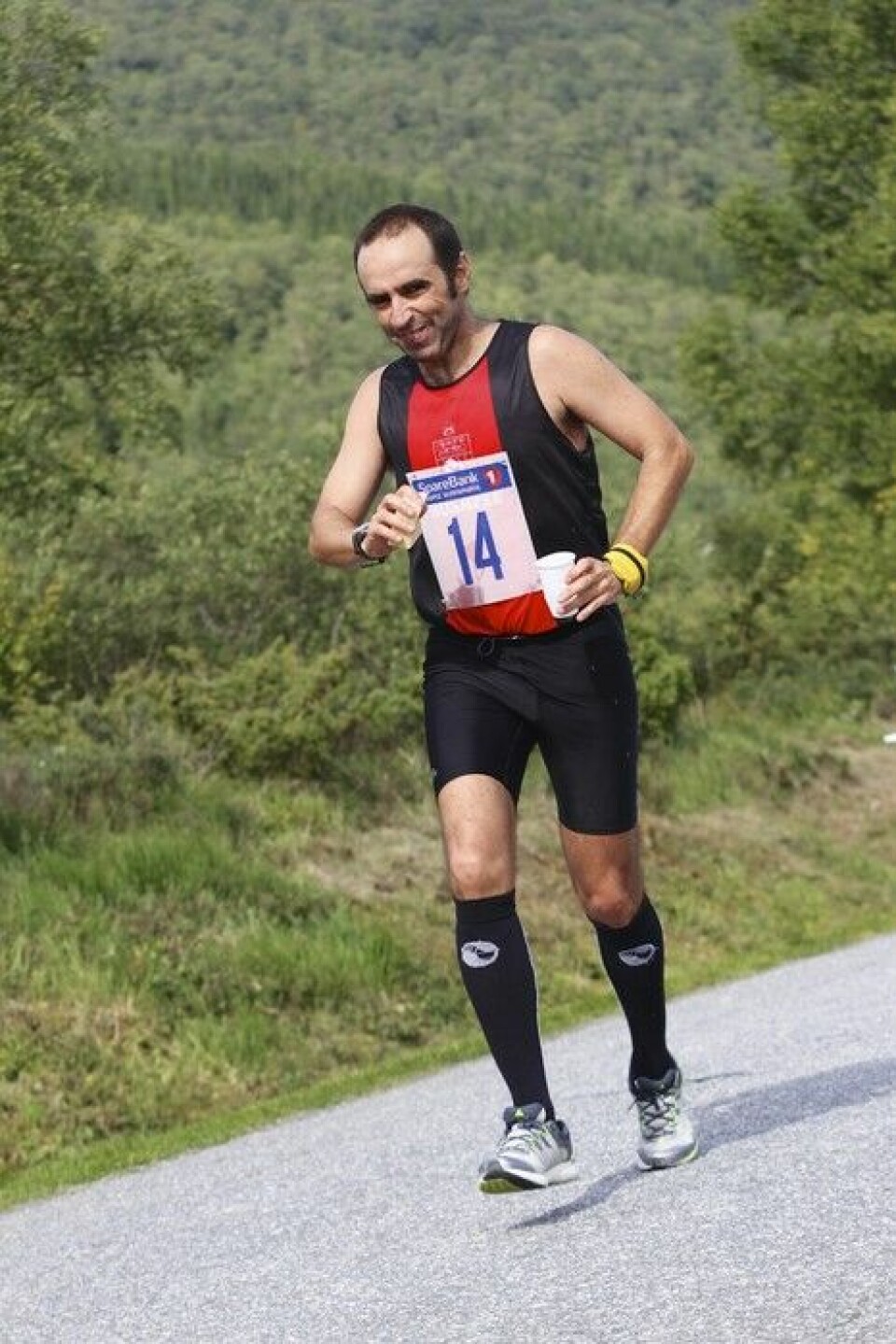 Nordvest Maraton gikk lørdag i ny naturskjønn trasé Maraton_Startnummer_14