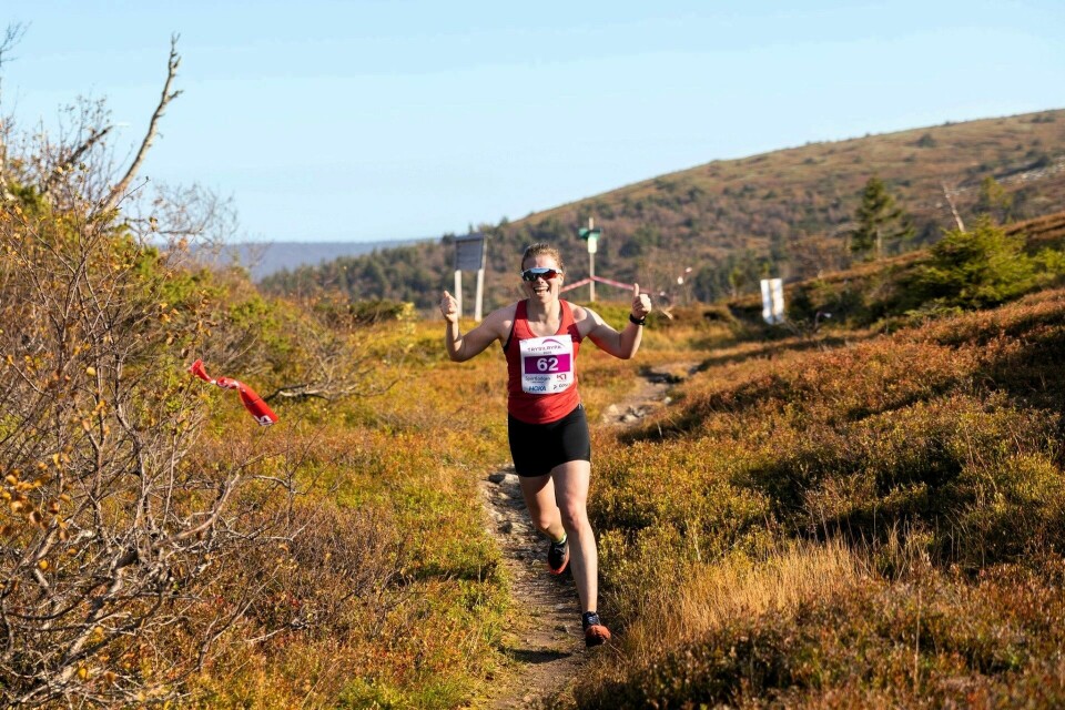 Ida Oline Talåsen kunne stråle om kapp med sola som vinner på 13 km i Trysilfjellet lørdag. (Foto fra Trysilrypas facebookside) Ida Oline Talåsen kunne stråle om kapp med sola som vinner på 13 km i Trysilfjellet lørdag. (Foto fra Trysilrypas facebookside)
