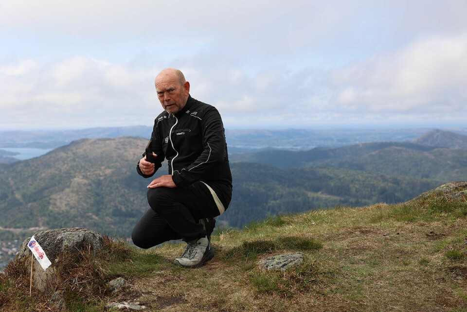 Anita Iversen Lilleskare og Stian Angermund vant den nye trail-løypen i Ulriken Opp 1U9A7594.jpg