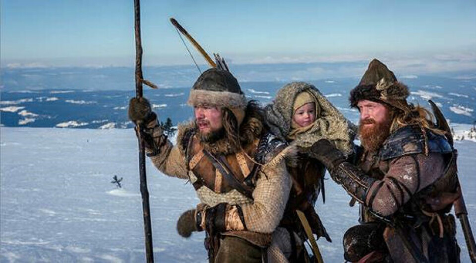 Birkebeinerennet med drahjelp fra storfilmen Birkebeinerne Over_fjellet_640pix_Hivju_Oftebro.jpg