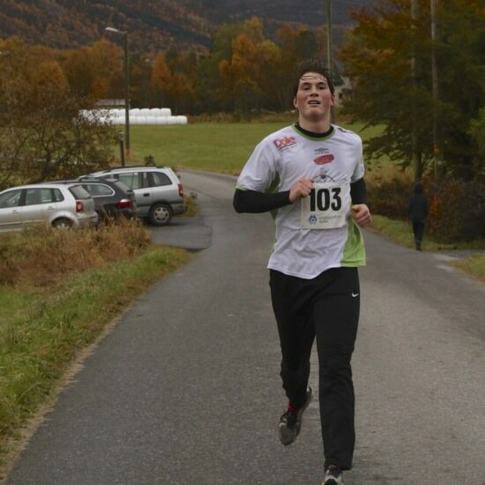 54 sprang Snipsøyrvatnet Rundt