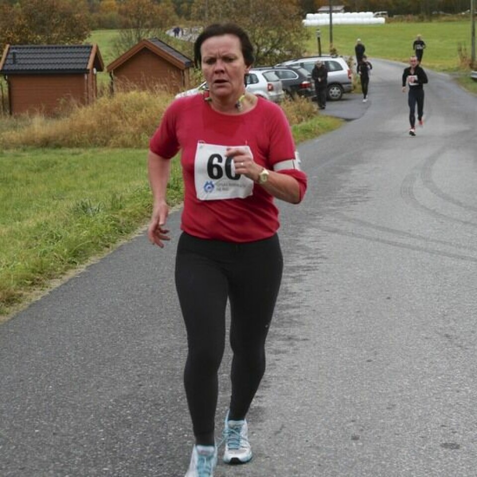 54 sprang Snipsøyrvatnet Rundt