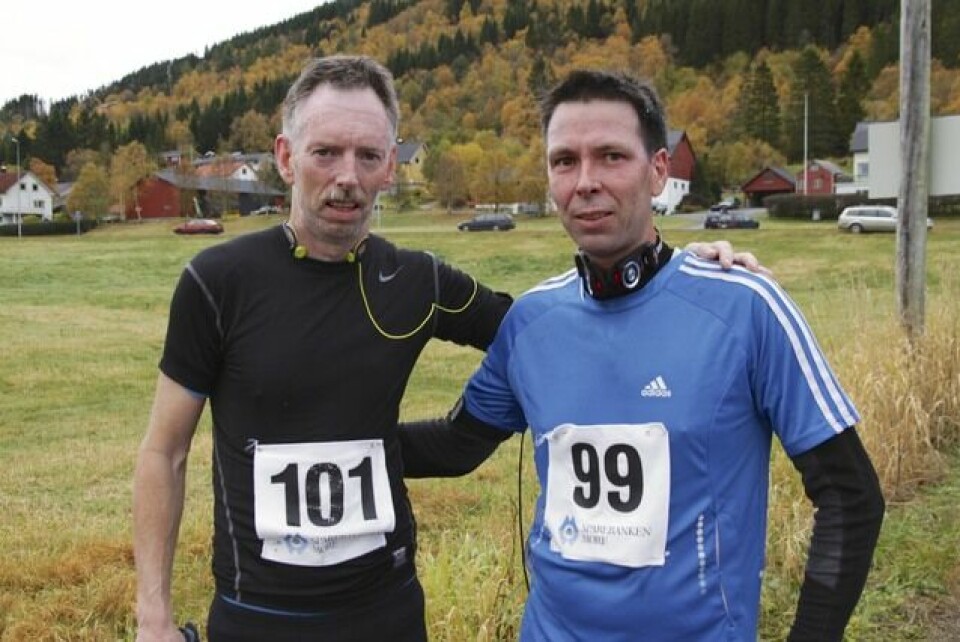 54 sprang Snipsøyrvatnet Rundt