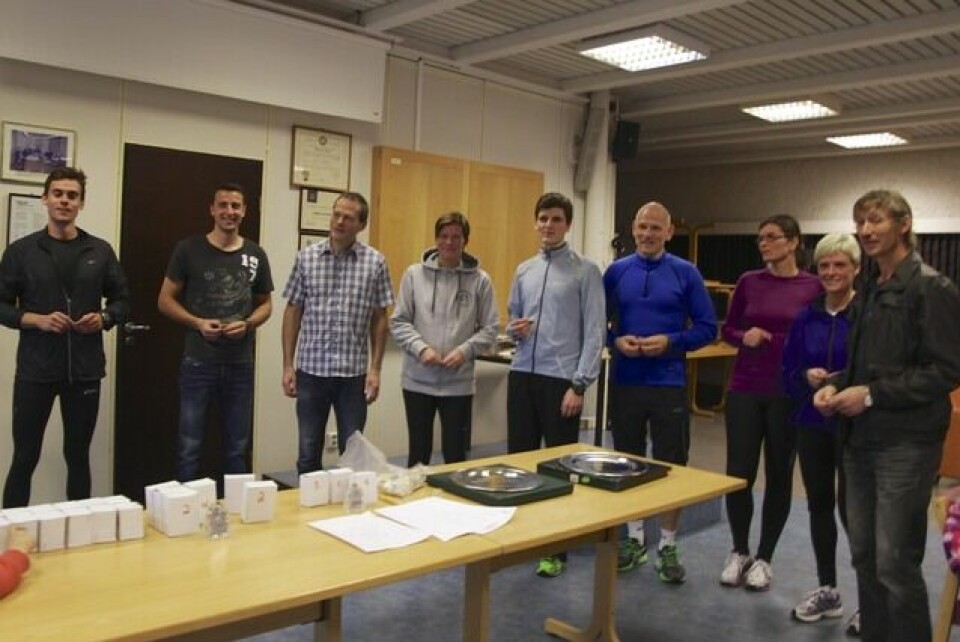 54 sprang Snipsøyrvatnet Rundt