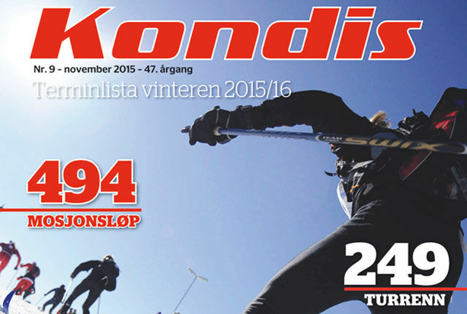 Vinterterminlista til Kondis er underveis Kondis-09-2015-forside-lite
