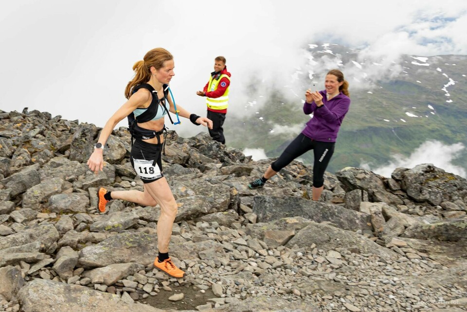 Silje Hansen løper inn til seier på Tindløpet søndag, slik hun også gjorde på Extremløpet fredag. (Foto: MSM, Zoltan Tot) Silje Hansen løper inn til seier på Tindløpet søndag, slik hun også gjorde på Extremløpet fredag. (Foto: MSM, Zoltan Tot)