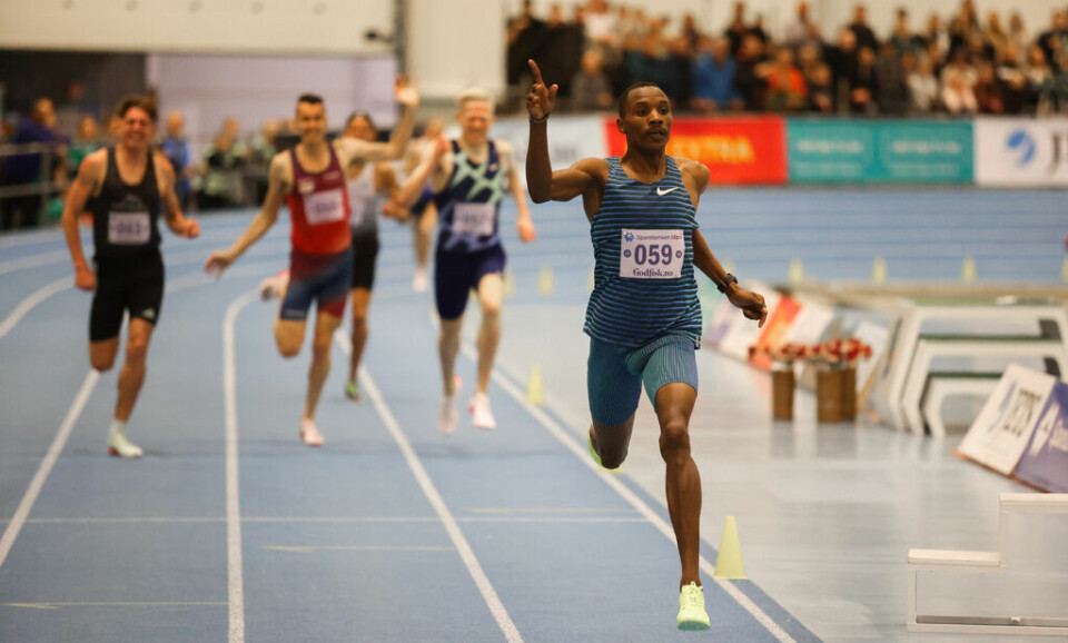 Flere norske løpere satte pers i Karsten Warholm Invitational 1500m_menn5.jpg