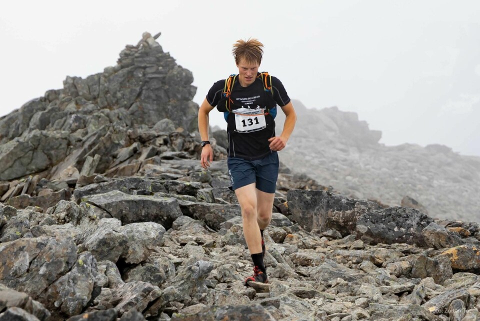Tindløpet til Tromsdaltinden 1238 moh. avsluttet Tromsø Mountain Challenge Herfindal2.jpg