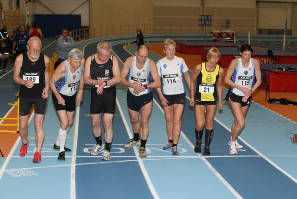 Veteran-NM 3000 m kappgang