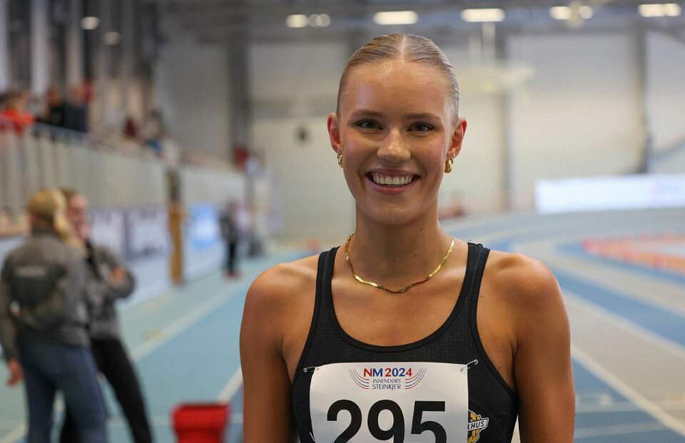 Pernille Karlsen Antonsen har starta sesongen på mest mulig vis og har absolutt grunn til å smile. (Arkivfoto: Arne Dag Myking) Pernille Karlsen Antonsen