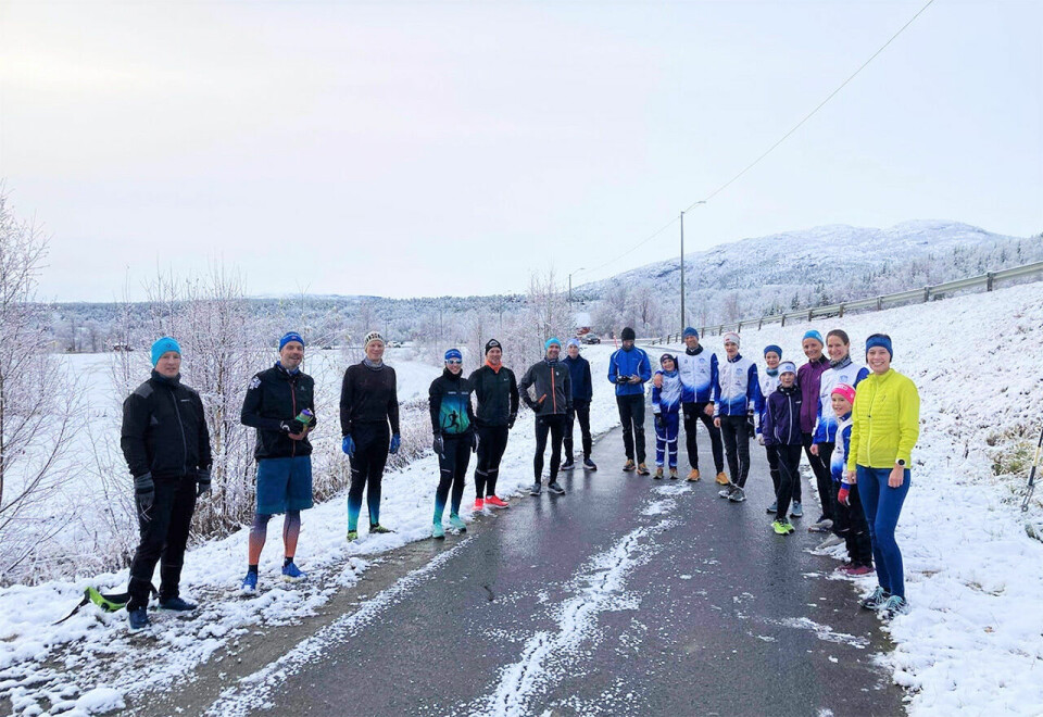 Fellestrening: Ei god treningsøkt blir som regel enda bedre når en kan gjøre den sammen med likesinnede. Her er det Kondistreninga i Alta som er klar til innsats. (Foto: Mats Håpnes) Fellestrening: Ei god treningsøkt blir som regel enda bedre når en kan gjøre den sammen med likesinnede. Her er det Kondistreninga i Alta som er klar til innsats. (Foto: Mats Håpnes)