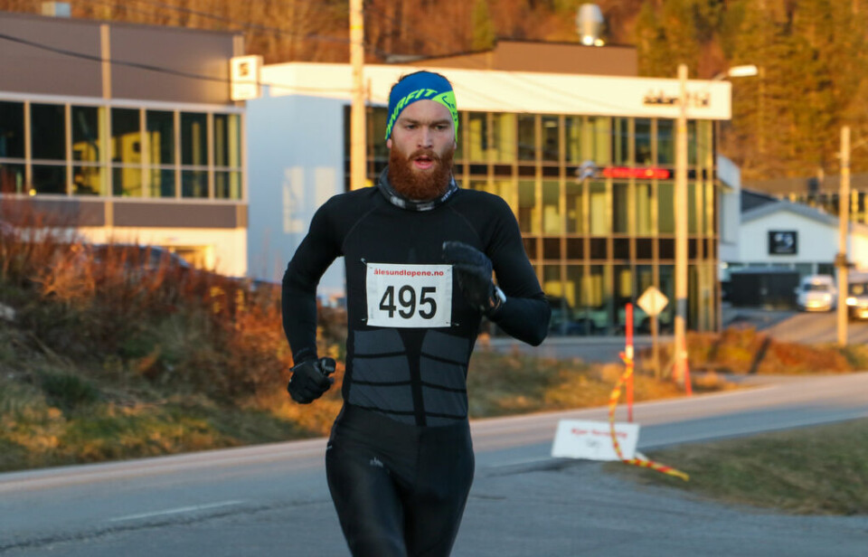 Tryg-Arne Alnes Løkkeborg vant 10 km. Foto: Martin Hauge-Nilsen Tryg-Arne Alnes Løkkeborg vant 10 km. Foto: Martin Hauge-Nilsen