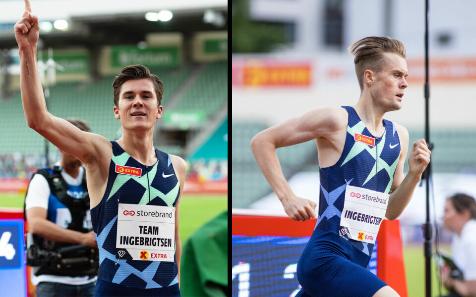 Jakob Ingebrigtsen videre til semifinale på 1500 meter. OL er dessverre over for Filip. (Foto: Samuel Hafsahl og Sylvain Cavatz) Jakob Ingebrigtsen videre til semifinale på 1500 meter. OL er dessverre over for Filip. (Foto: Samuel Hafsahl og Sylvain Cavatz)
