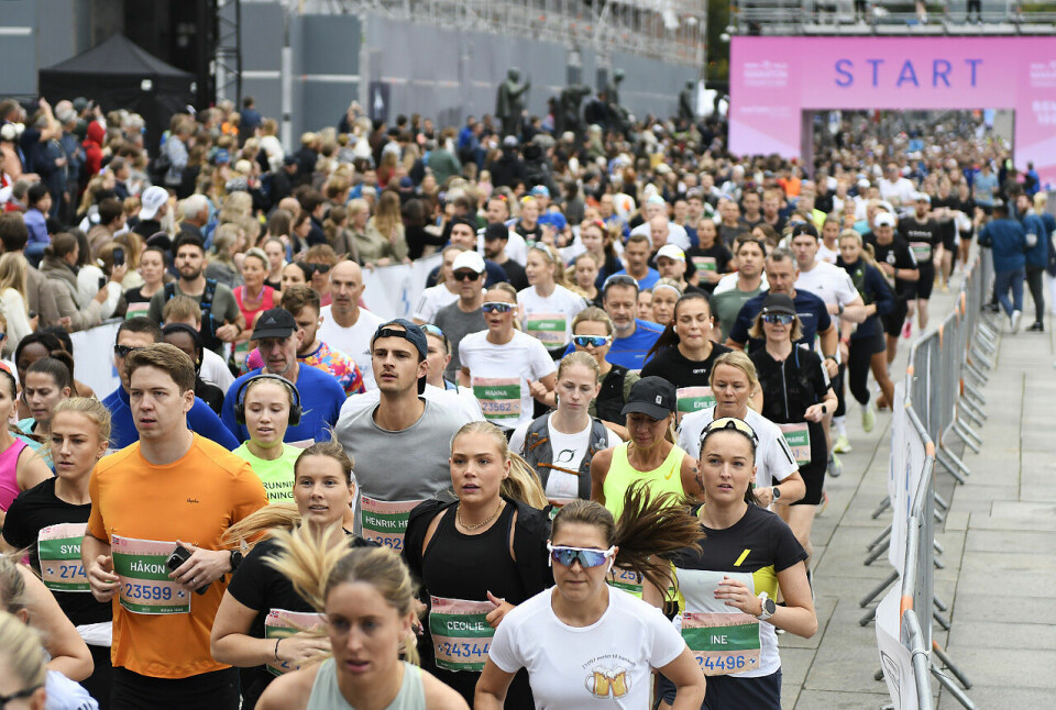 Med over 10.000 fullførende var halvmaraton, som vanlig, distansen med flest deltakere. (Foto: Bjørn Johannessen) Med over 10.000 fullførende var halvmaraton, som vanlig, distansen med flest deltakere. (Foto: Bjørn Johannessen)