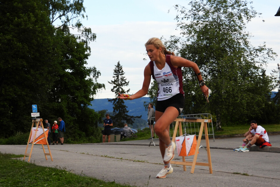Pia Young Vik, Nydalen en av 3 vinnere i D21E. (Foto: Stein Arne Negård) Pia Young Vik, Nydalen en av 3 vinnere i D21E. (Foto: Stein Arne Negård)