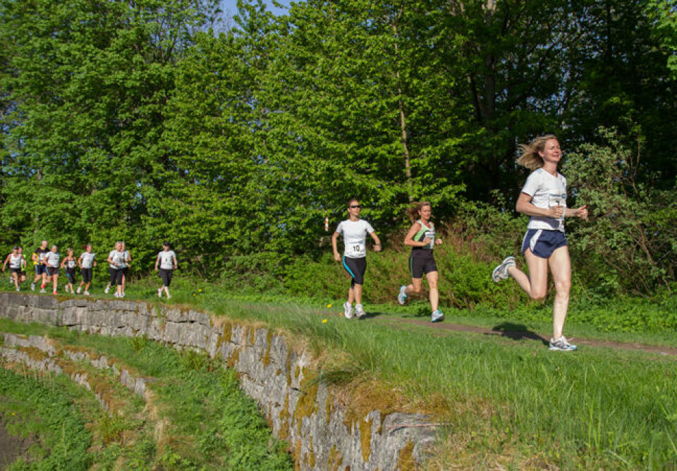 Debutant vant Follotrimmen i Drøbak