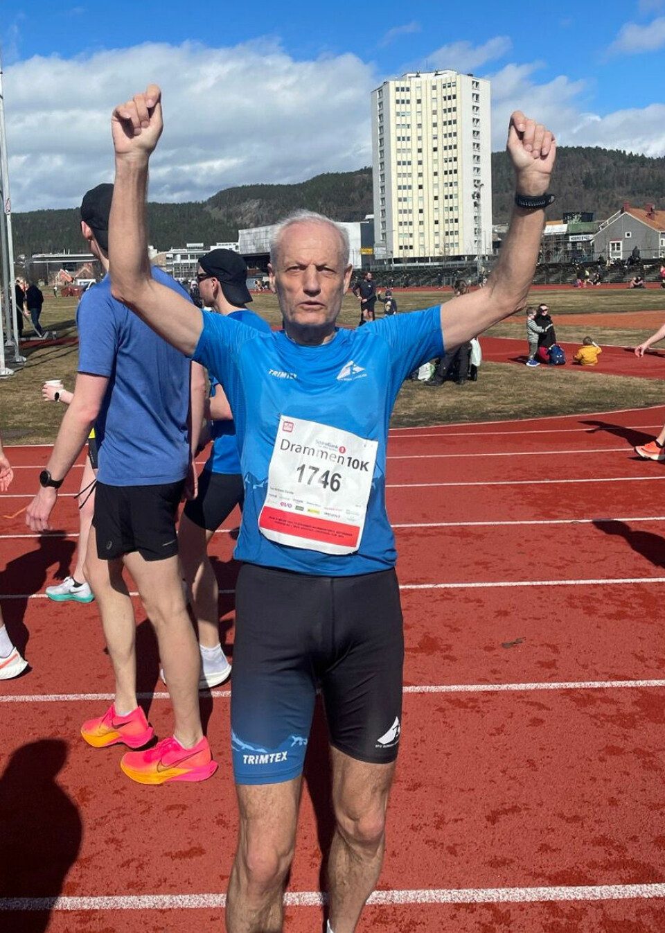 Solskinn, norsk klasserekord og mange andre sterke tider i Drammen Ivar Andreas Sandø foto privat.jpg