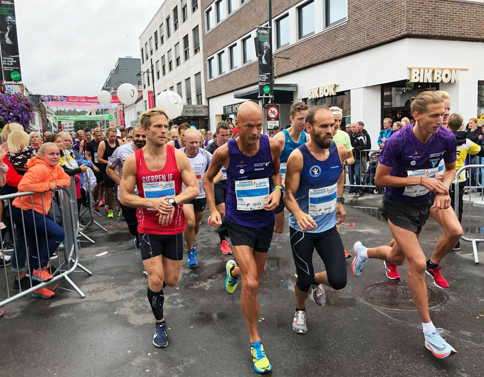 Rekordmange løp Sommerløpet i Kristiansand Sommerlopet_starten_halvmaraton.jpg