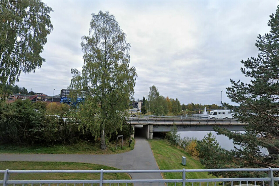 Løp mot rasisme i Elverum Start fra Nybrua.png