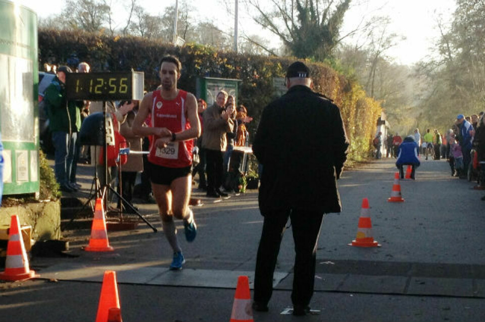 God norsk løping i Essen halvmaraton Anders_Einum_maal