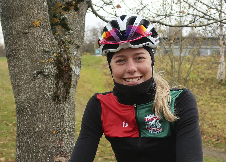 Anne Dorthe Ysland har vært en ivrig syklist siden hun var 8 år, og som 17-åring har hun allerede deltatt i både EM og VM. (Foto: Roger Nesshaug) Anne Dorthe Ysland har vært en ivrig syklist siden hun var 8 år, og som 17-åring har hun allerede deltatt i både EM og VM. (Foto: Roger Nesshaug)