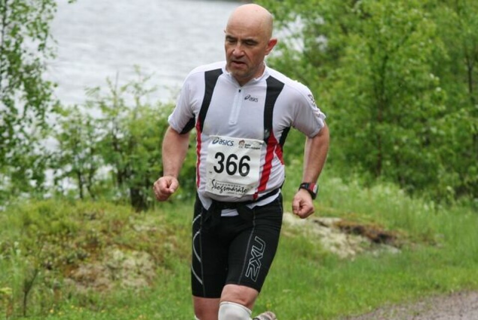 Våt og kald Nordmarka Skogsmaraton IMG_3322_Kasper_Nordmelan_maratondebuterer