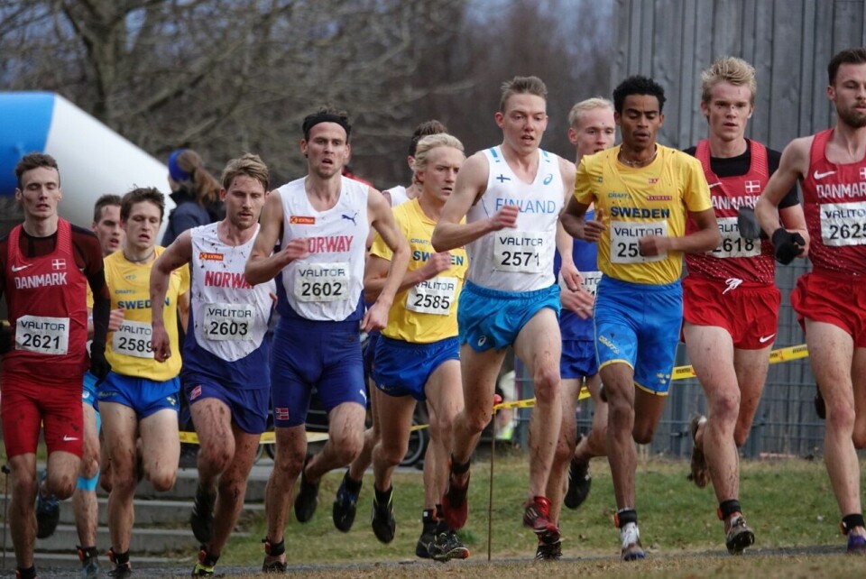 Ørjan Grønnevig beste norske med 5. plass i nordisk MS_medaljevinnere_fra_start.jpg