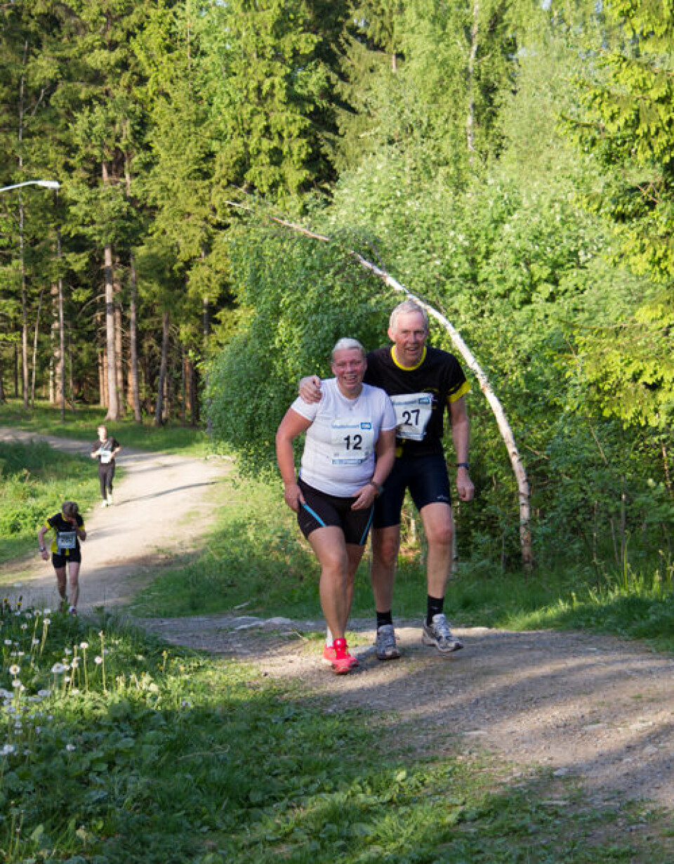 Debutant vant Follotrimmen i Drøbak