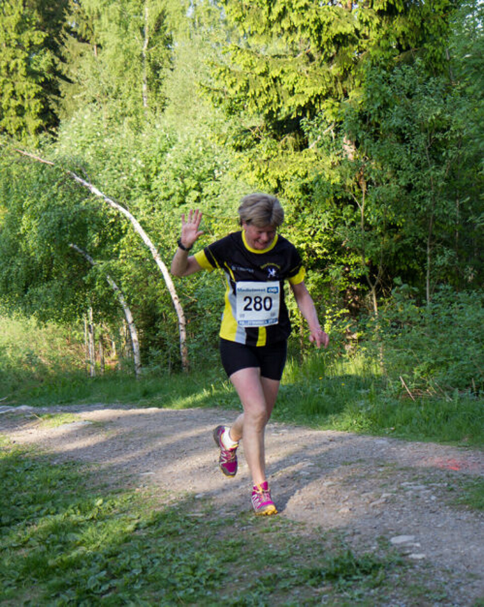 Debutant vant Follotrimmen i Drøbak