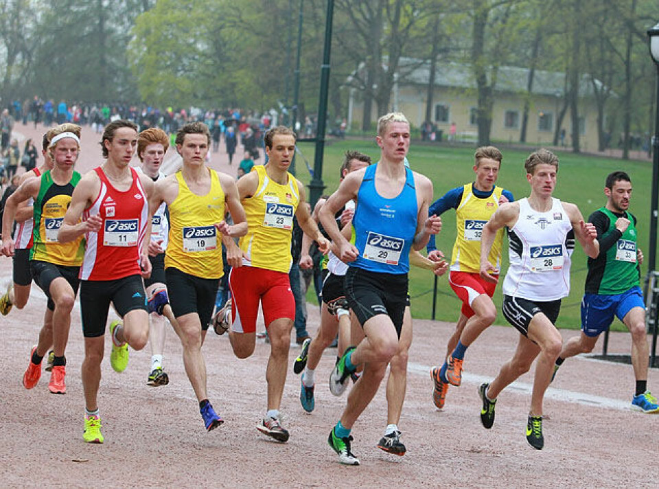 Sentrumssprinten: Frøskeland vant suverent, fotofinish i kvinneklassen 800m_herrer_etter_150m_A20G7239.jpg