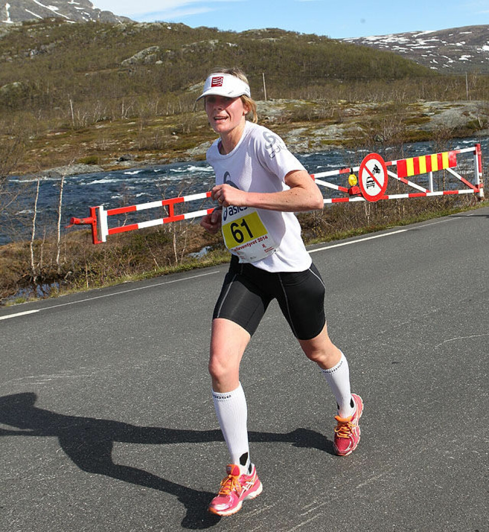 Alle tiders drømmeforhold for Det Norske Fjellmaraton Tonje_Brande_elv_A20G4851.jpg