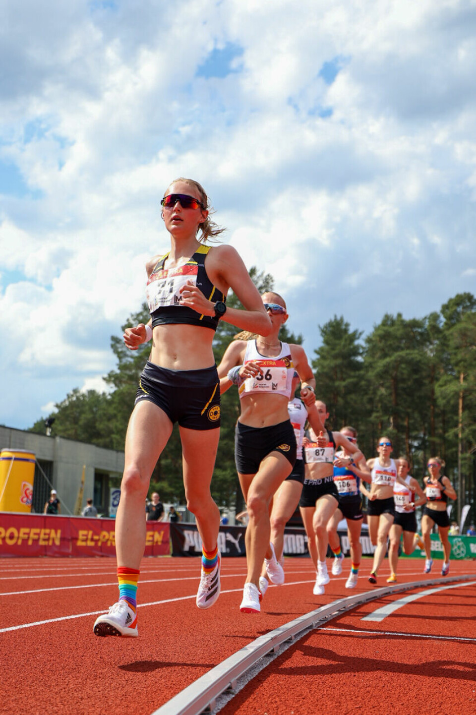 Ine Bakken ble norgesmester på 10.000 meter 31 lang rekke 8U3A8500.jpg