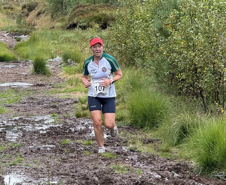 62 løpere fullførte Emblemsfjellet Opp i regnvær 7,5km_Marianne_Floettum