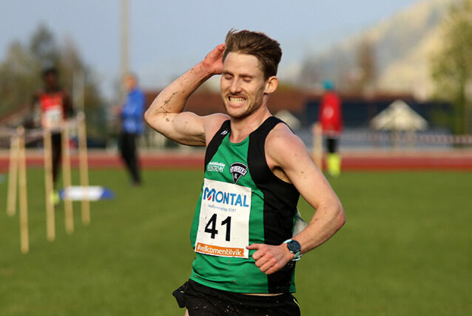 Evind Øygard har tidligere i høst levert flotte terrengløp i både NM (bildet) og nordisk. Nå hang han også bra med i Warandeloop. (Arkivfoto: Arne Dag Myking) Evind Øygard har tidligere i høst levert flotte terrengløp i både NM (bildet) og nordisk. Nå hang han også bra med i Warandeloop. (Arkivfoto: Arne Dag Myking)