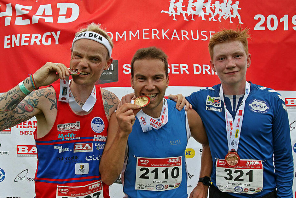 Kondis har kontrollmålt den nye løypen til Sommerkarusellen som starter 22. juni Ingress 2020 løypemåling