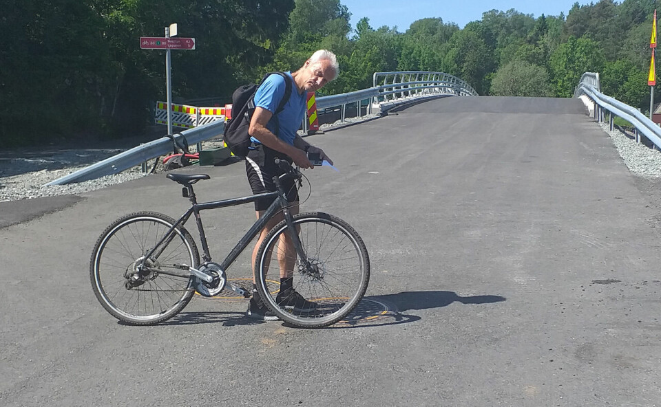 Kondis har kontrollmålt den nye løypen til Sommerkarusellen som starter 22. juni L¢ypemåling SK 2020.jpg