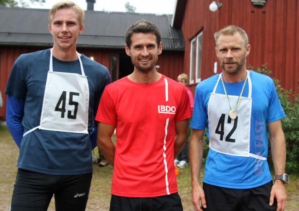 Hanne holdt hårfint unna for Hanna (12) i Grensetrimmen Tre_beste_menn.jpg